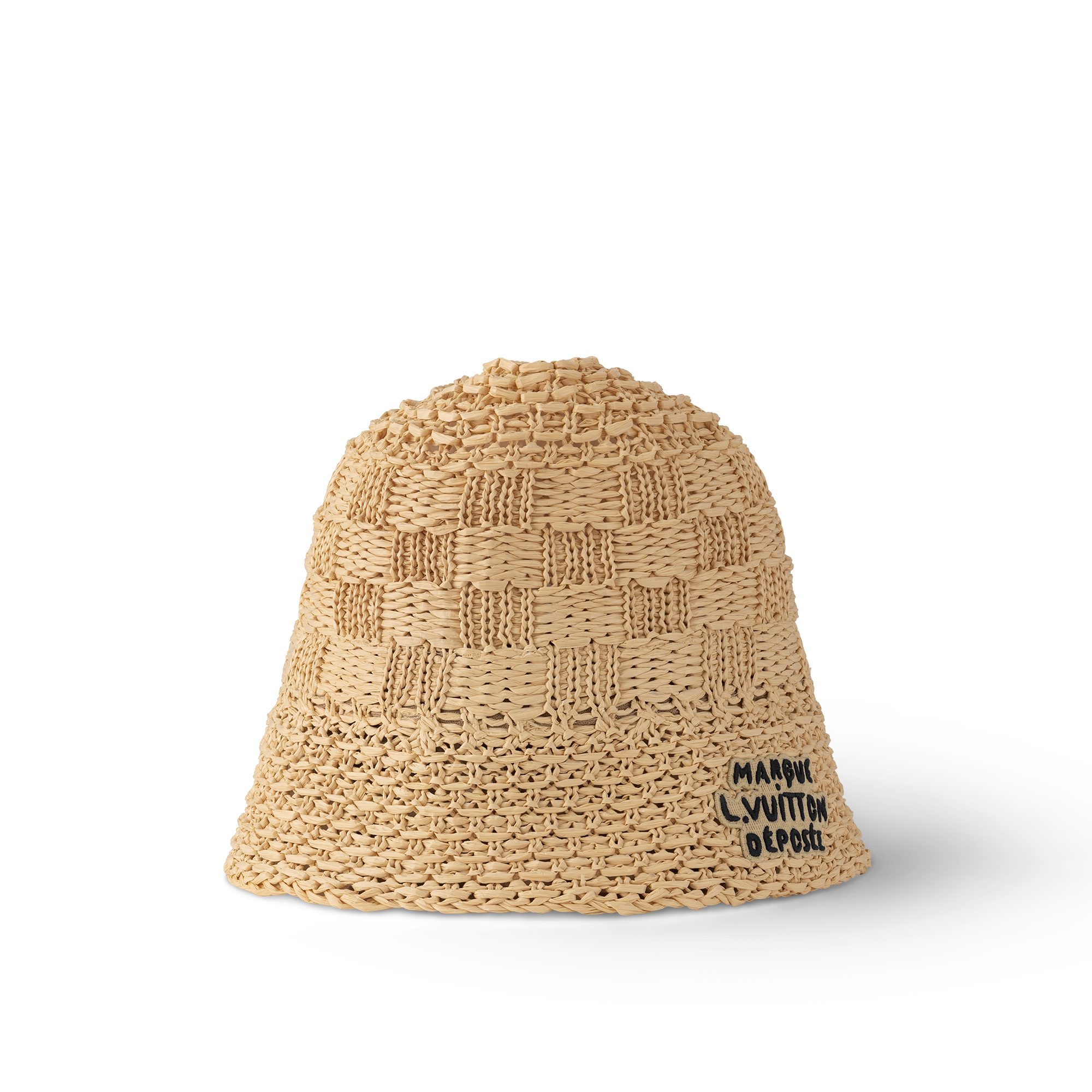 [モーンさん]Louis vuitton ラフィア　ハッと　帽子 Damier Raffia Hat S00 - Men - Accessories | LOUIS VUITTON ®